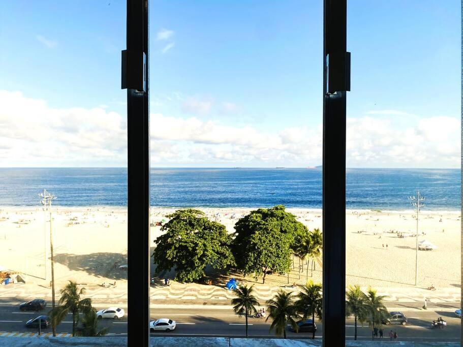 Apartamento De Frente Para O Mar De Copacabana Рио-де-Жанейро Экстерьер фото